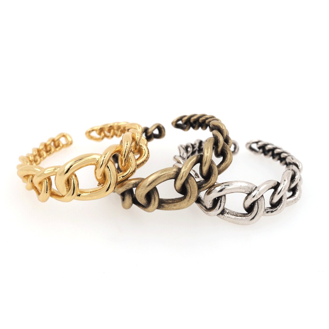 Thin Line Rings Adjustable Thin Line Ring, 24K Gold Filled Delicate Ring, Micropavé CZ ...