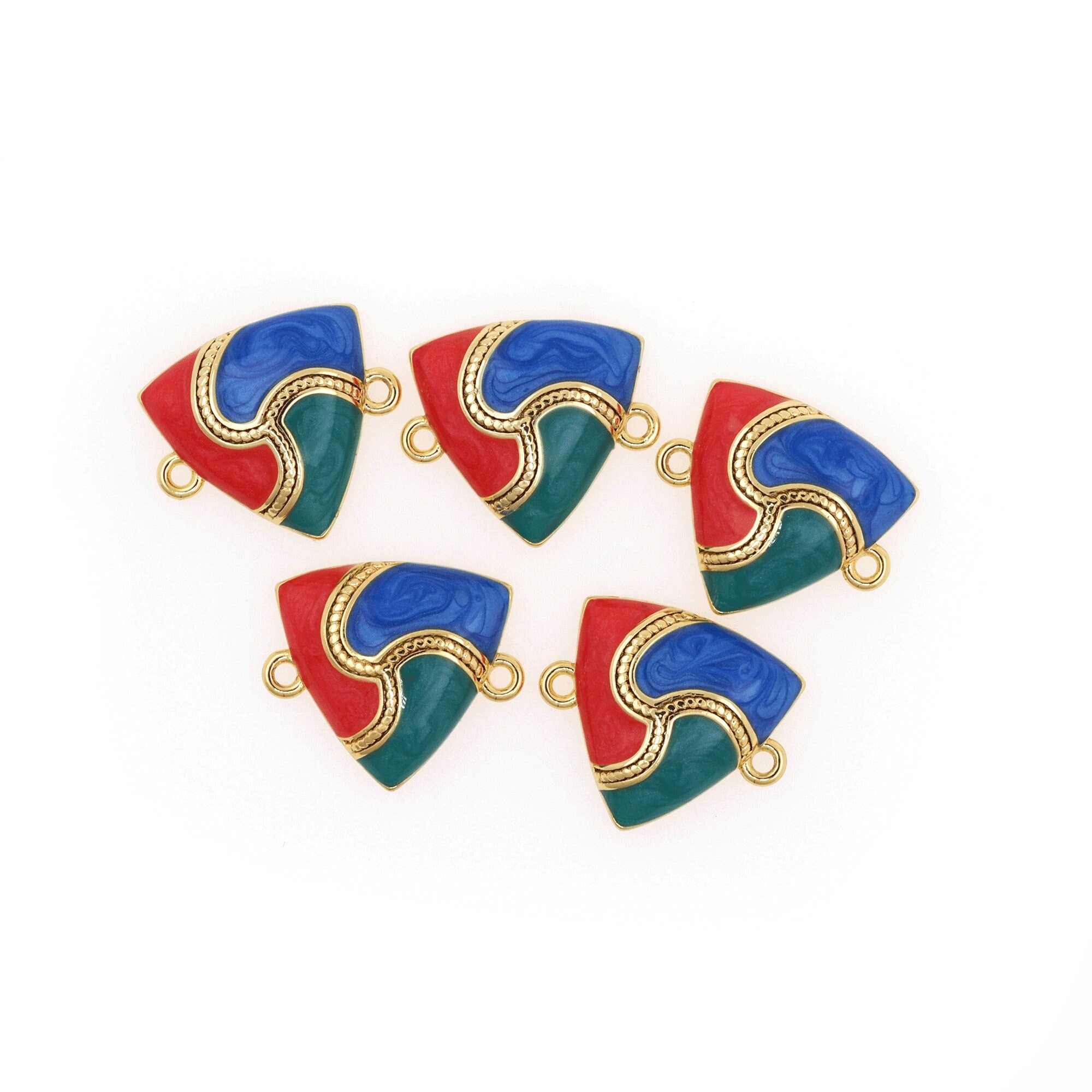 トライアングルコネクター、トライアングルチャーム、キュービック