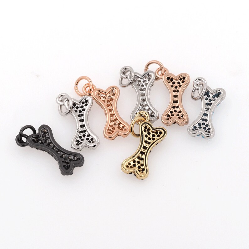 Animal Bone Pendant,animal Bone Necklace,18k Gold Stuffed Bone Pendant ...