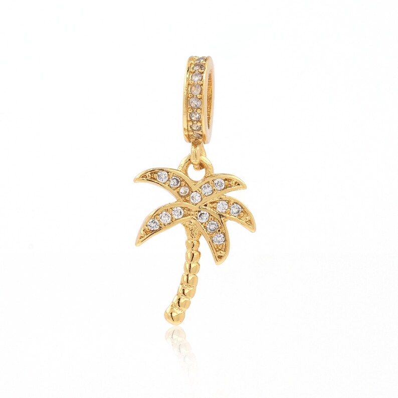 Coconut Tree Pendantcoconut Tree Necklace18k Gold Filled Etsy