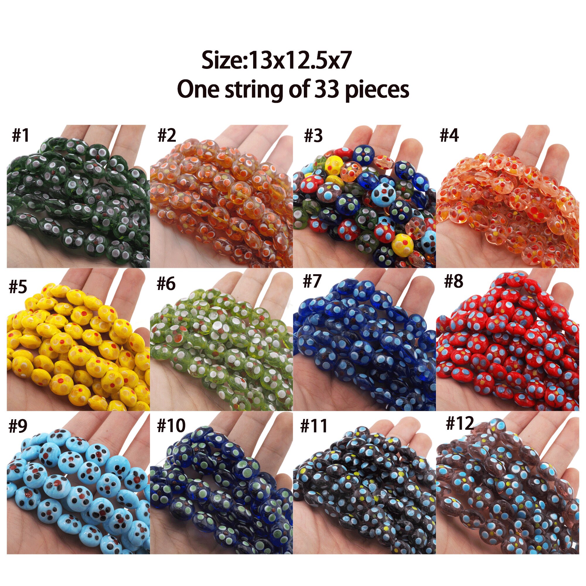 Clenched Power Fist Beads,Men Beaded Bracelet Spacers,Solidarity Fit Charm  for Jewelry Making 8x8mm 10Pcs (MixColor)