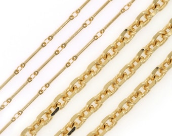 18K gold plated collarbone chain,brass chain,simple copper chain,layered chain,semi-finished necklace,DIY bracelet necklace accessories