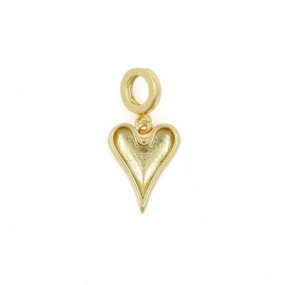 Collana in lega con ciondolo a cuore stile semplice