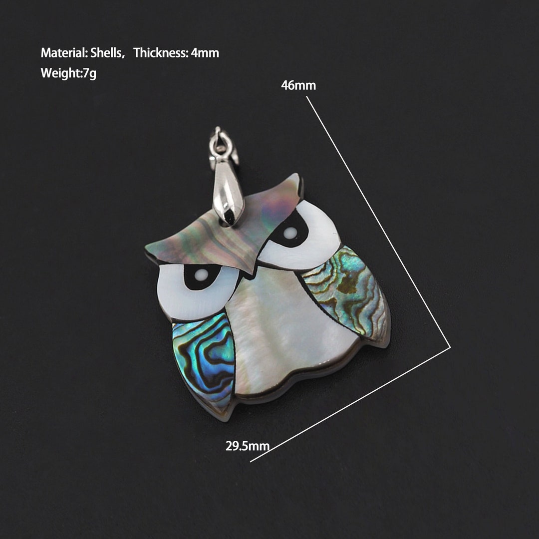 Shells Inlay Jewelry Abalone Shell Pendant, Beach Shell Jewelry, Mother-of-pearl Inlay ...