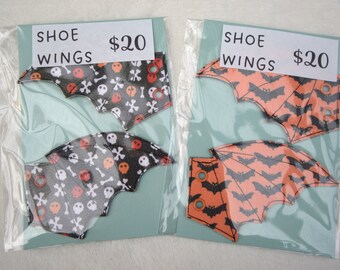 Bat Shoe Wings - wings for shoes - shoe accessories