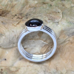 silver statement ring