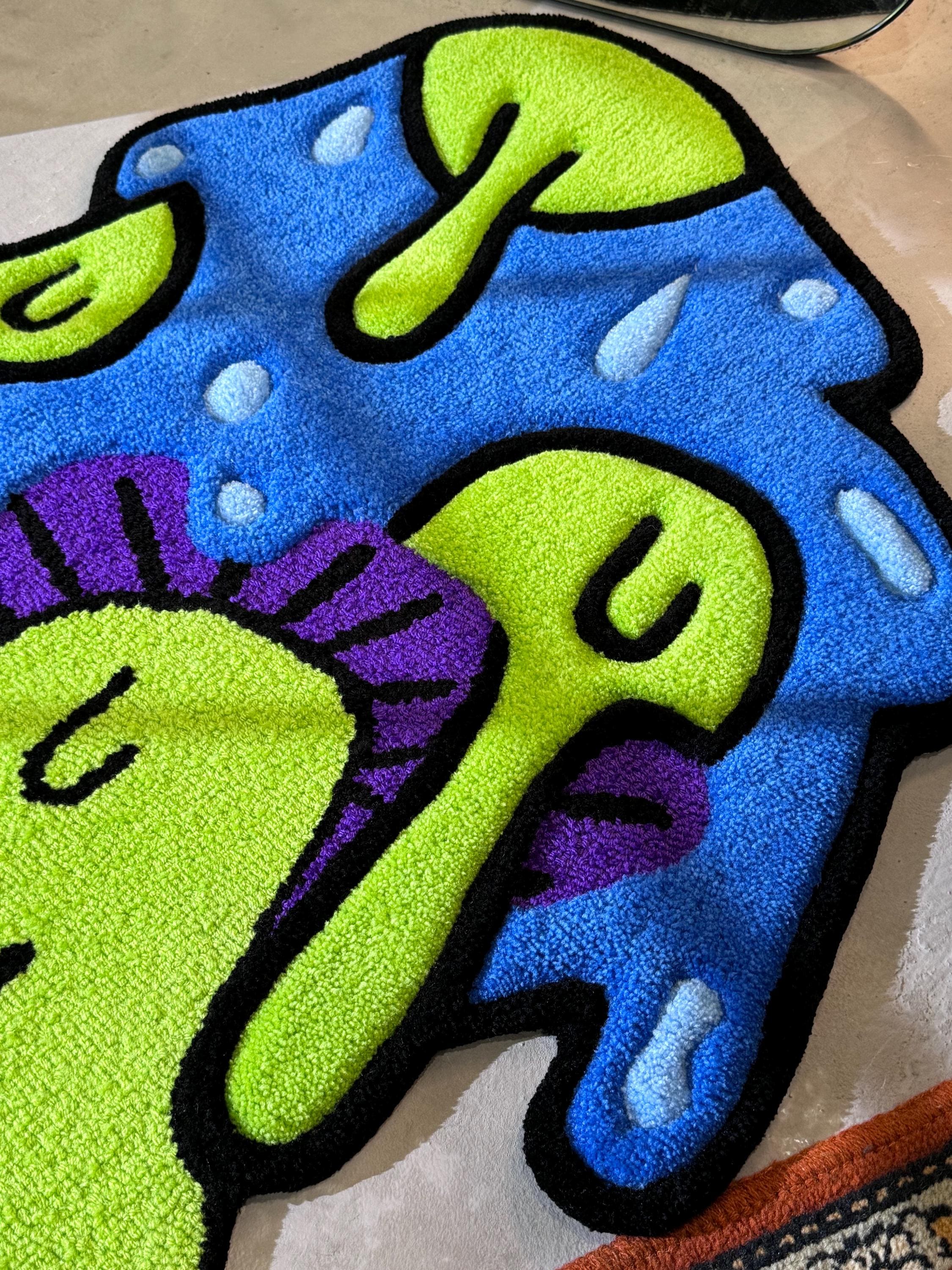 Mushroom 3d Rug, Mushroom Rug, Personalized Rug, Cute Rug, Mushroom ...