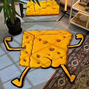 Tappeto tuftato personalizzato, tappeto fatto a mano, tappeto tuftato 3D, tappeto per sala giochi