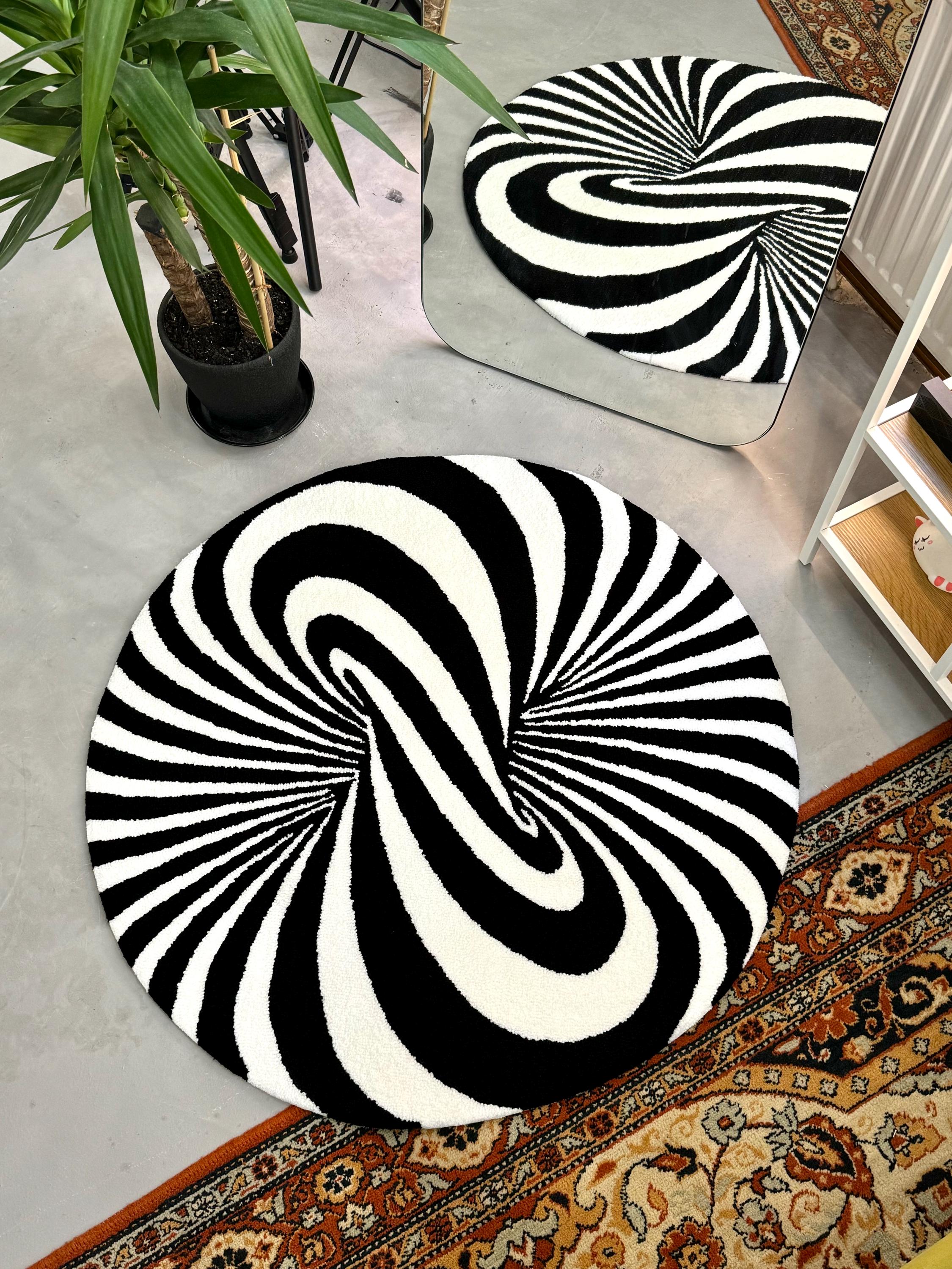 Levitating Rug Optical Illusion Tufted Rug, Mysterious Rug, Living Room Floor Mat ...