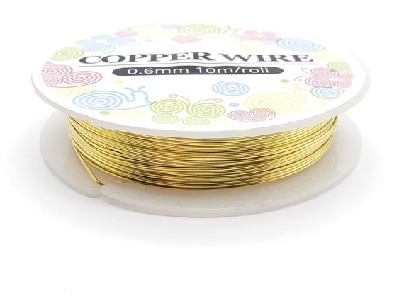 Gold Plated Copper Wire Nickel Free Jewelry Making Supplies Etsy