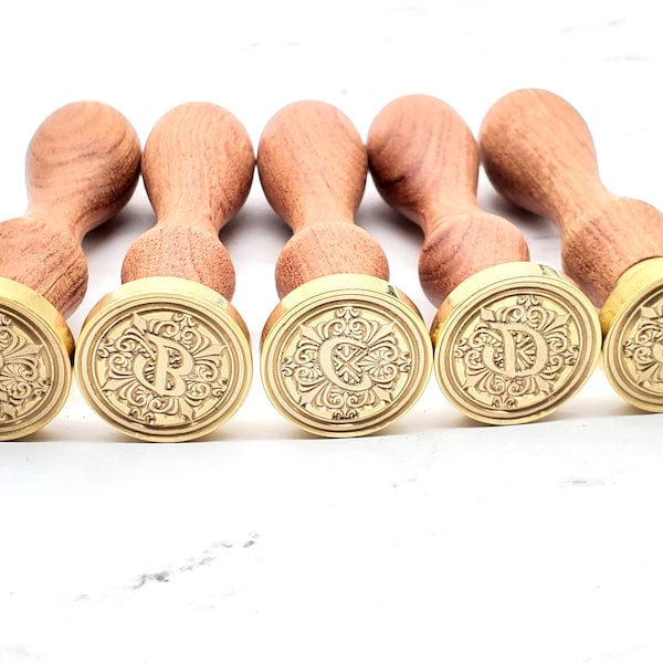 Wax Letter Stamp Etsy