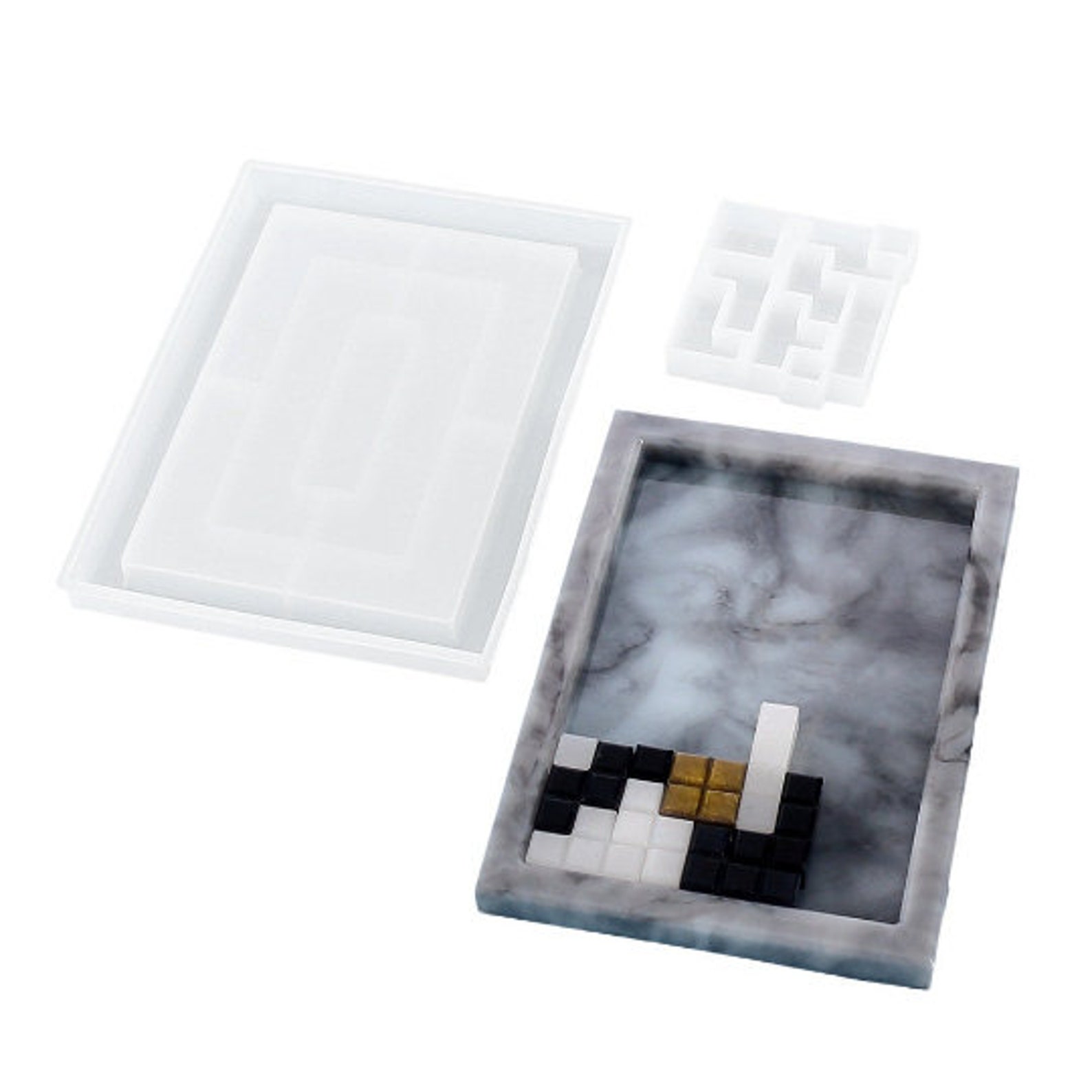 tetris resin mold