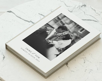 Wedding Gift - Wedding Guest Book, Personalized Guest Book, Wedding Photo Album, Wedding Photo Book, Couple Photo Album, Couple Gift