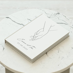Wedding gift - Wedding guest book, personalized guest book, wedding photo album, wedding photo book, couple photo album, couple gift