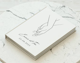 Wedding gift - Wedding guest book, personalized guest book, wedding photo album, wedding photo book, couple photo album, couple gift