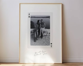 Beste vriend poster, "Mijn kans kaart" - beste vriend frame, beste vriend cadeau, vriend cadeau, vriendin cadeau, beste vriend frame