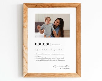Christmas gift nanny, nanny gift, personalized nanny, Christmas nanny, nanny gift holidays, personalized nanny gift, Christmas nanny, cheap