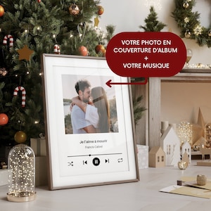 Poster personalizzato, poster di coppia, cornice personalizzata, regalo di coppia di Natale, regalo di Natale di coppia, regalo di Natale personalizzato, cornice per foto