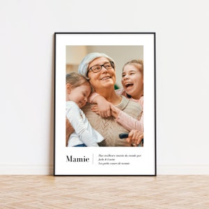 PERSONALIZED grandma gift, grandma gift, grandma gift, grandma and grandpa gift, grandma Christmas gift, grandma poster, photo frame, photo poster