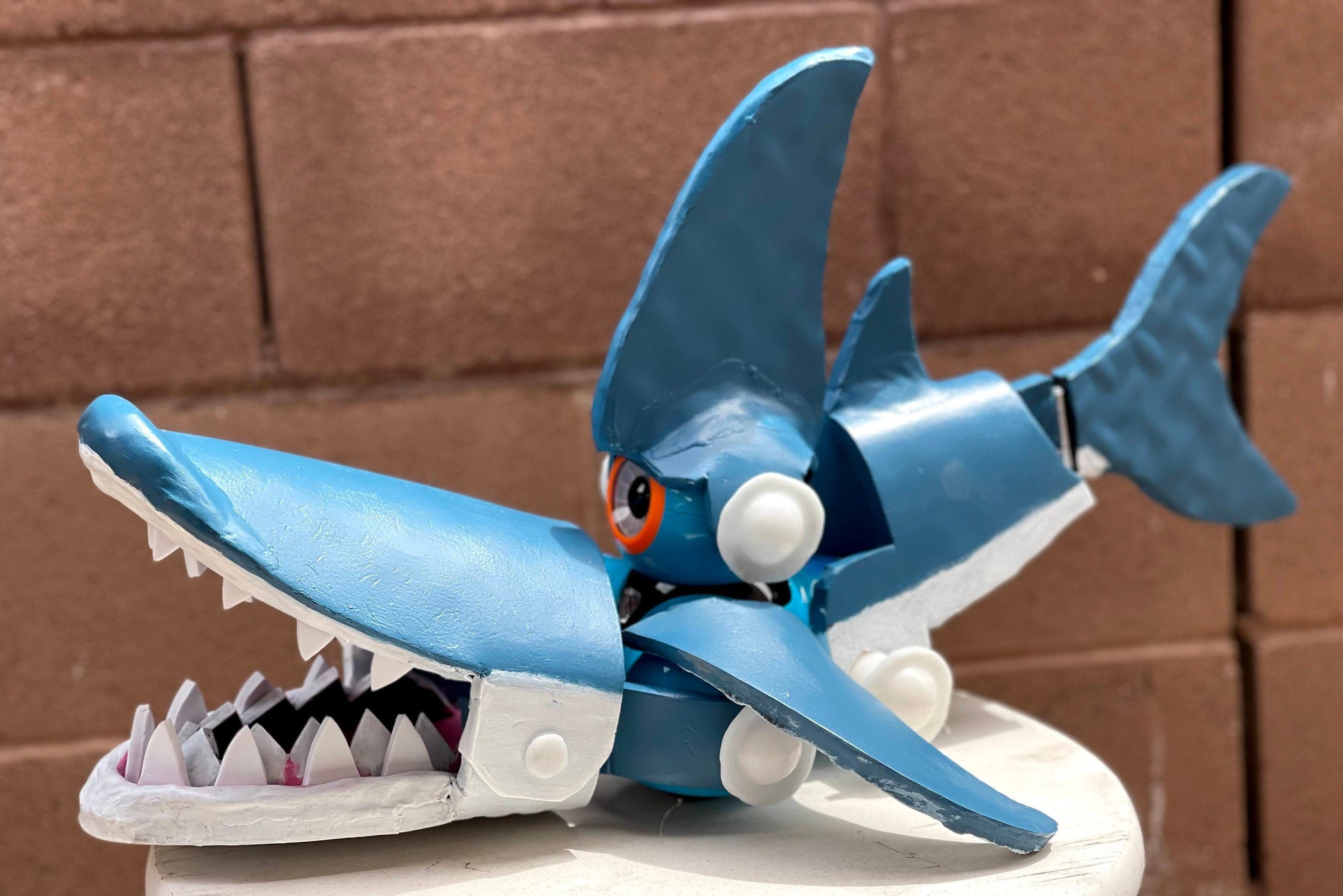 Shark Robot Costume Etsy