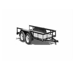 8&#39; x 10&#39; Tandem Axle Utility Trailer Plans PDF