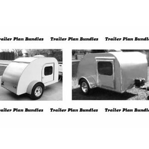 5x8 and 5x10 Teardrop Trailer Plan Bundle pdf