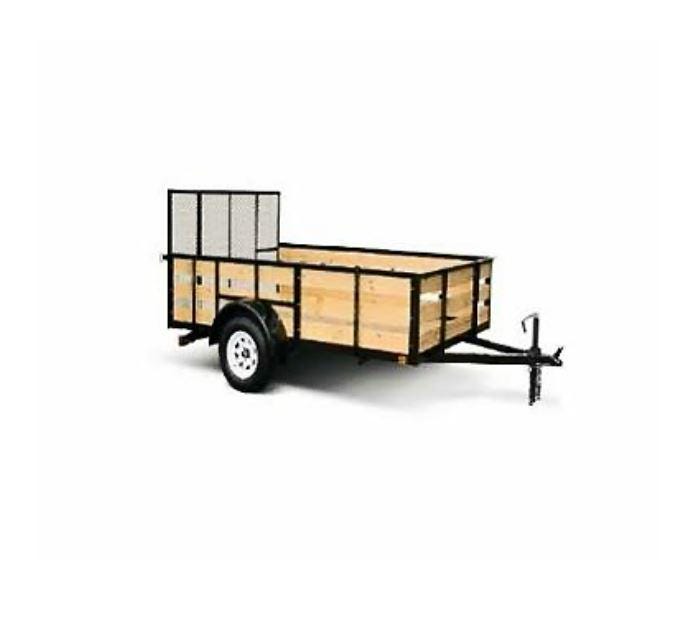 6' X 10' Single Axle Utility Trailer Plans Pdf - Etsy