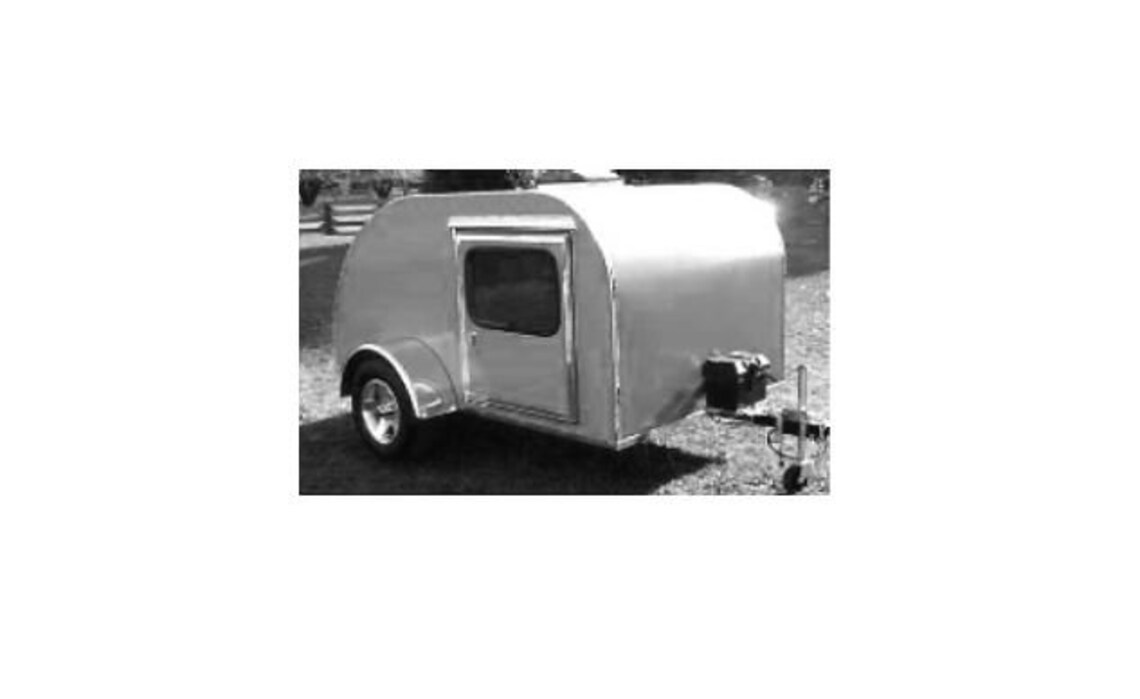 5x10 Teardrop Trailer Plans Pdf Etsy Canada