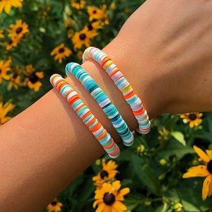 Clay Bead Bracelets 