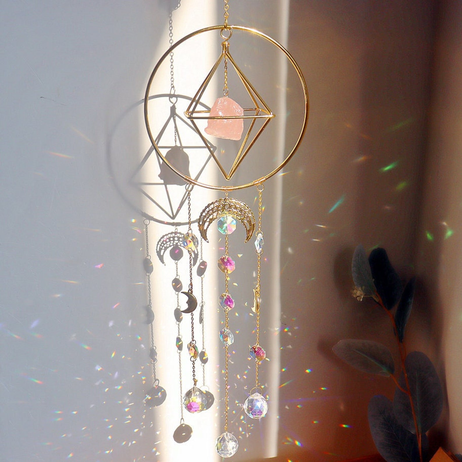 Crystal sun catcher