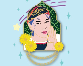 NCT Make A Wish Stained Glass Pin