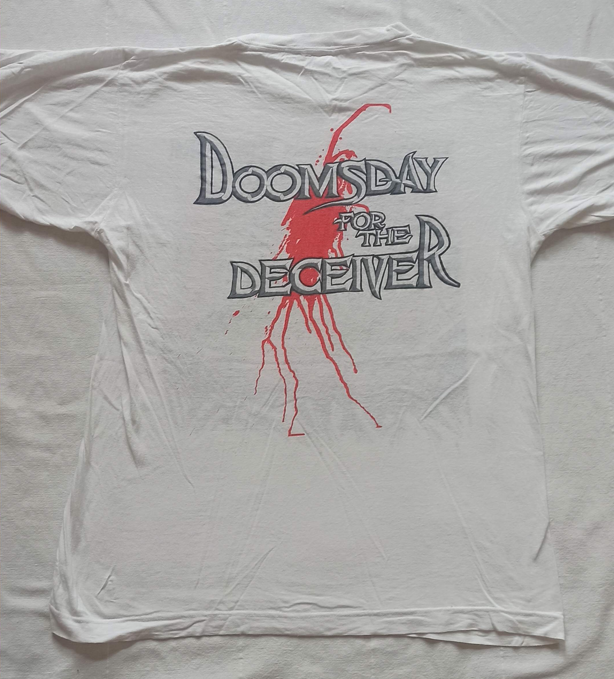 Flotsam and Jetsam Vintage Thrash Metal Band Shirt 1980s Nuclear 