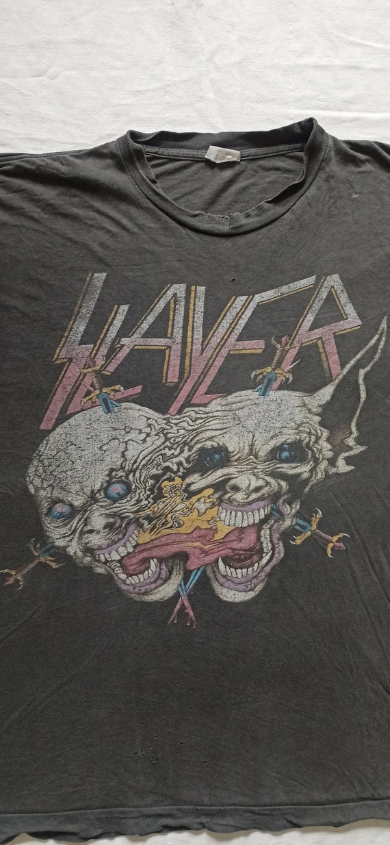 Slayer Vintage Tour Band Shirt 1991 XL Thrash Meta