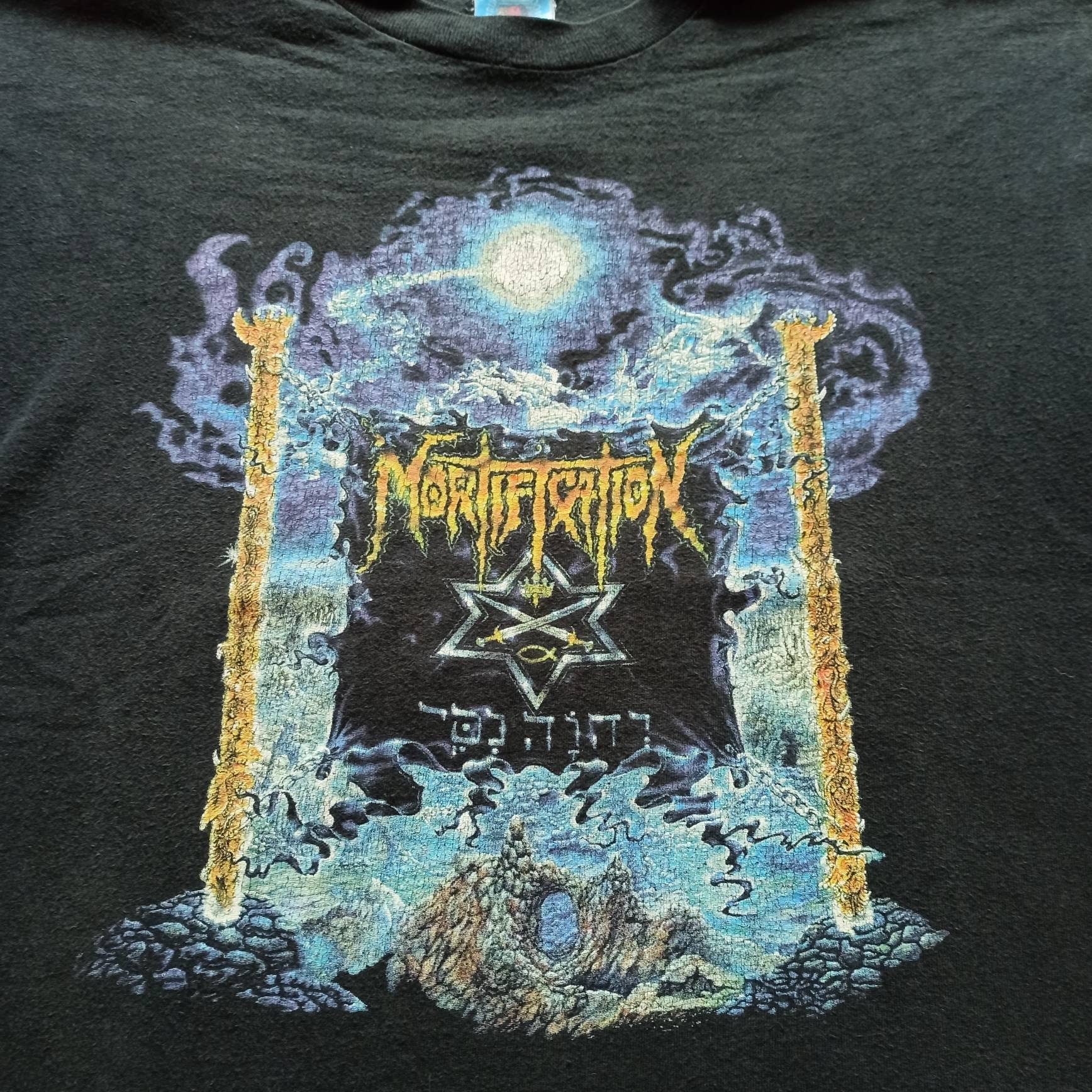 Mortification Vintage Band Metal Shirt XL 1996 Death Black Morbid Angel  Entombed Bolt Thrower - Etsy