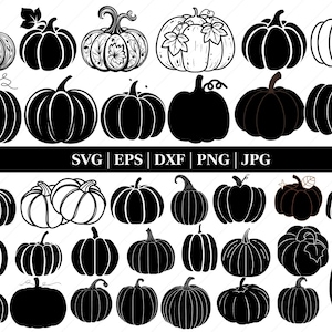 Pumpkin SVG ,Pumpkin Bundle Svg ,Fall Pumpkin Svg,Silhouette Cameo,Cricut, Cutting Files, Svg Files,Pumpkin clipart ,Pumpkin set svg,DXF EPS