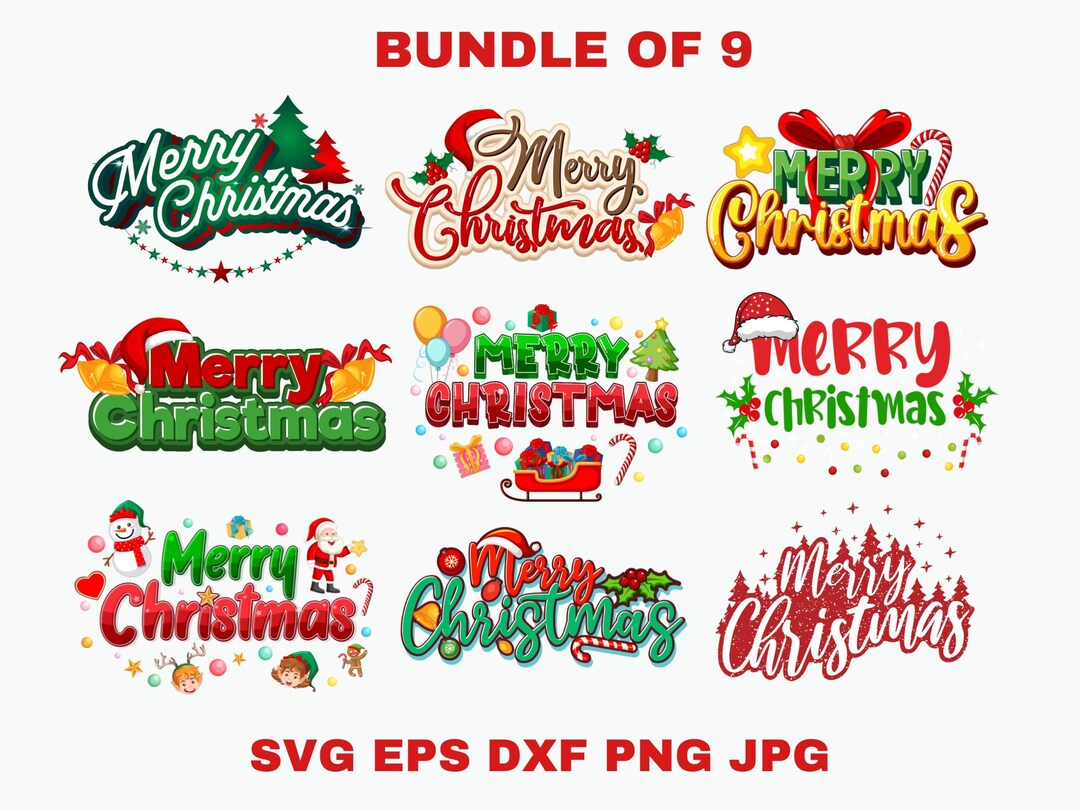Christmas SVG Bundle / Funny Christmas SVG / Cut File / Cricut / Clip ...