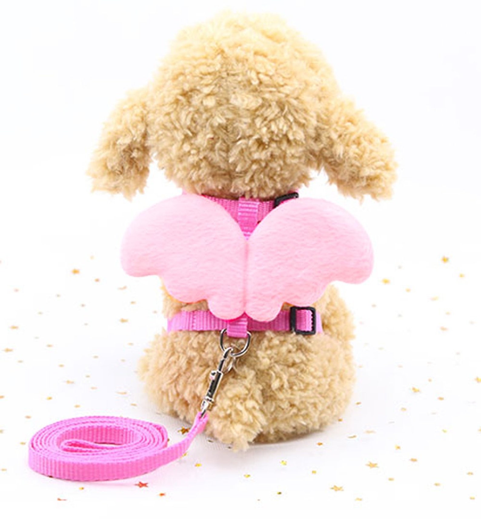 Dog Cat Pet Angel Wings Leash Harness Set Pink And Blue Pack Etsy