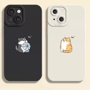 kawaii cats and dogs animals Silicone soft Couple Phone Case ,iphone 15 16 case,iPhone 13 pro max iPhone 11 12 14 15 Pro Max X XS XR SE case