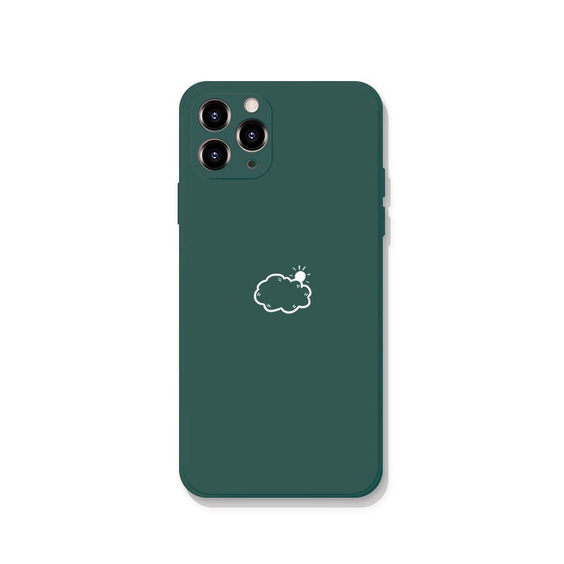 Creative Cloud Personalization Silicone Couple Phone Case
