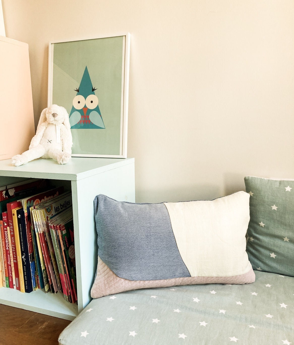 Coussin En jean Recyclé