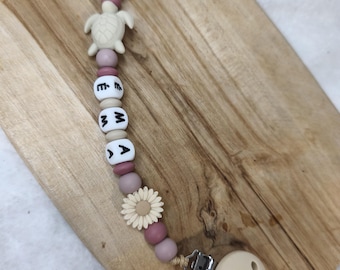 Tetine Personnalisee Tortue Prénom Embout Physiologique