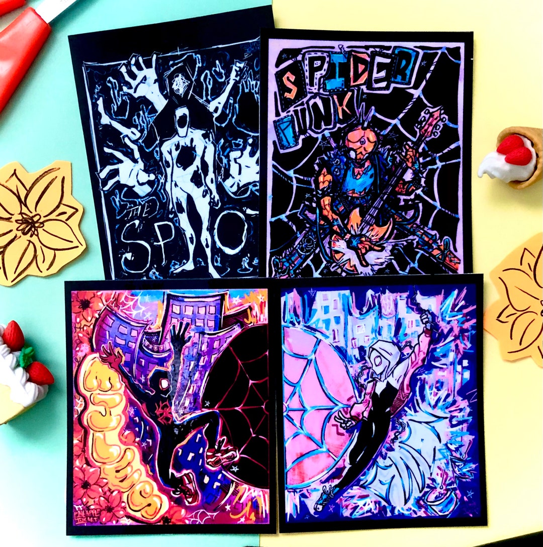 Spiderverse Glossy Stickers I Waterproof I Vinyl I Gwen I