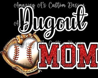 Dugout Mom PNG no background