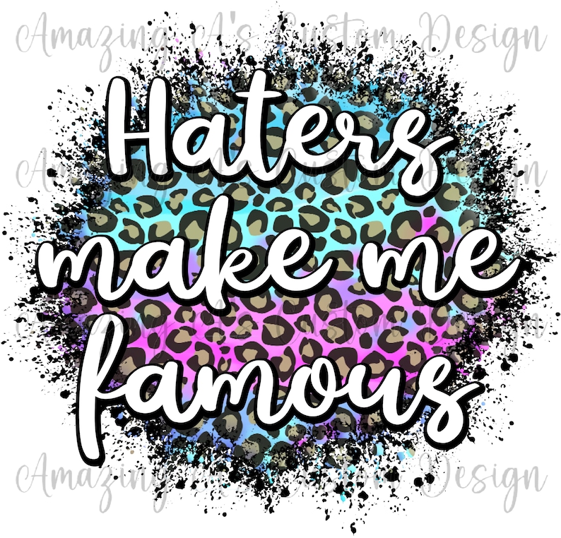 Kiwistar - Haters Make Me Famous Adesivo - Neon Verde