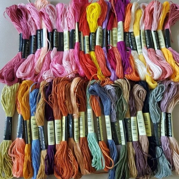 Silk Embroidery Floss Etsy