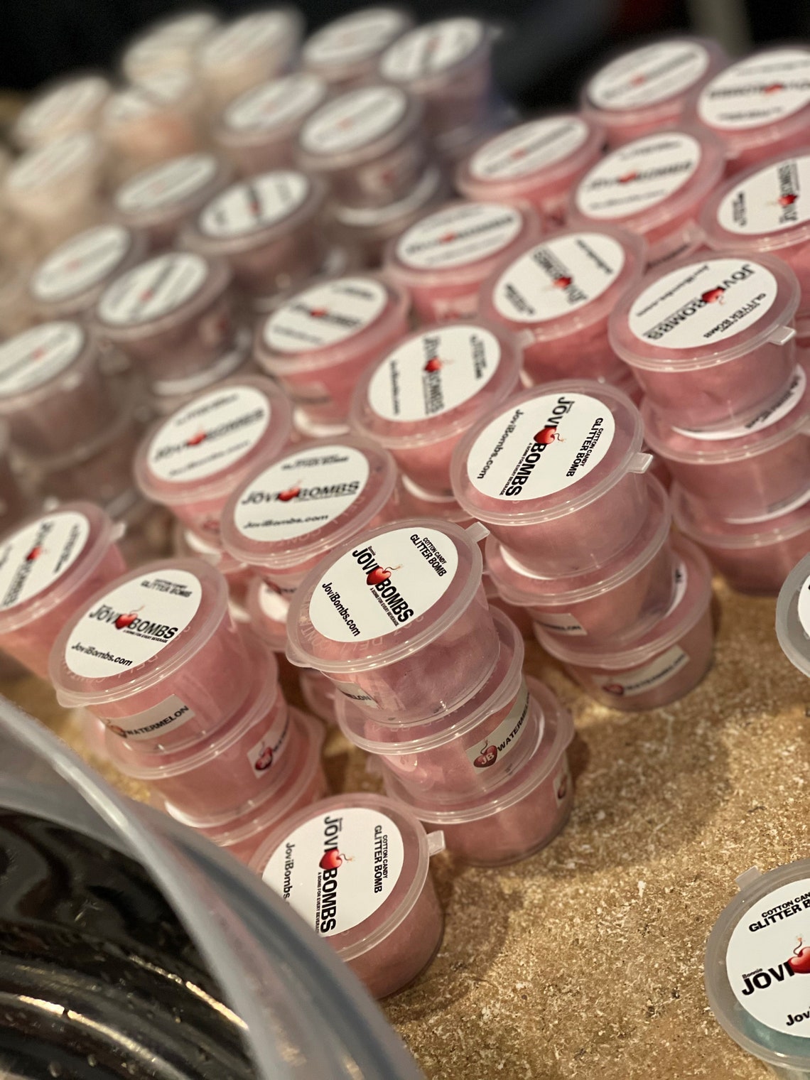 Cotton Candy Glitter Bombs for Champagne or Any Fizzy Drink. Etsy