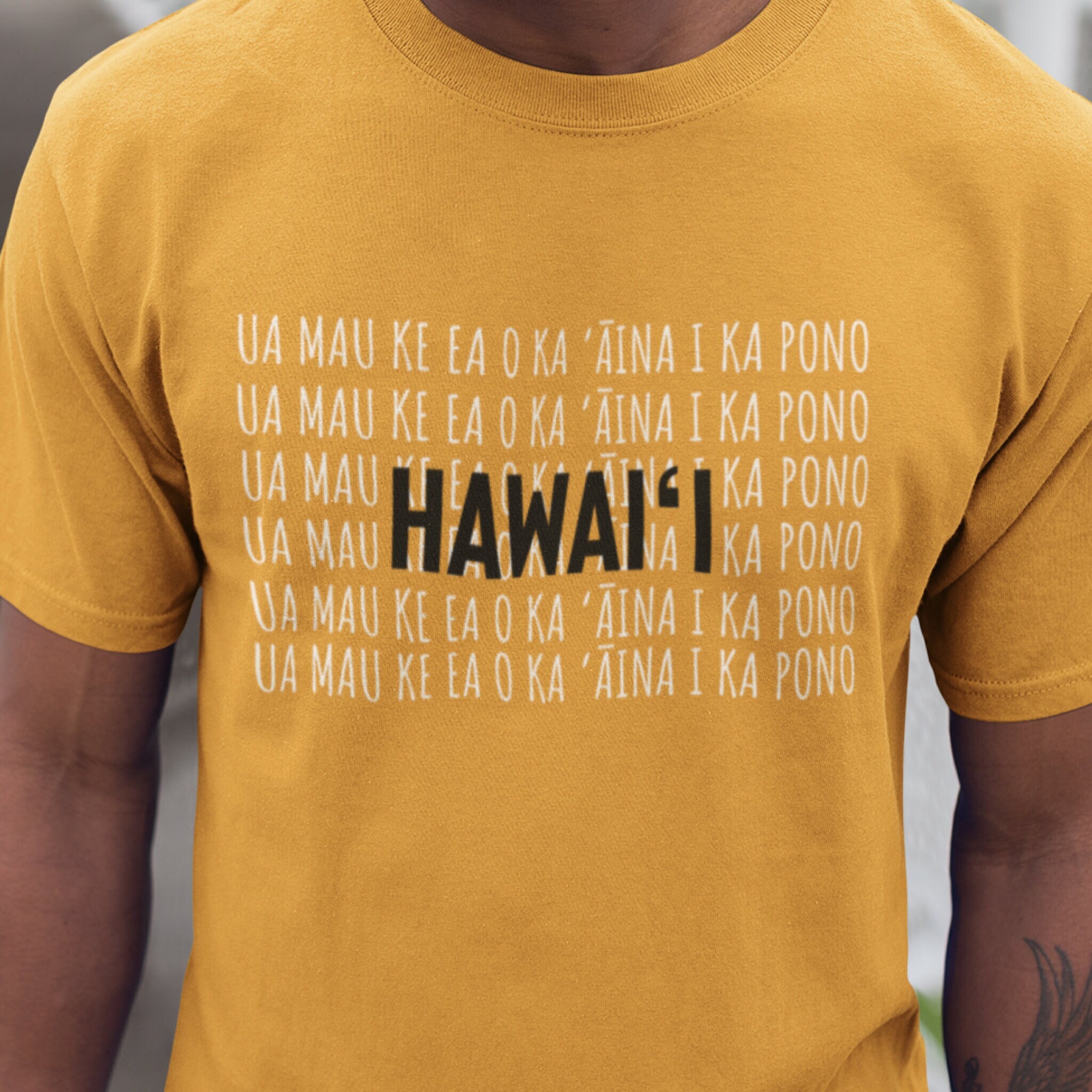 Ua Mau Ke Ea O Ka Aina I Ka Pono Hawaiian T-Shirt Ua Mau Ke Ea O Ka Aina I Ka Pono Hawaiian T-Shirt