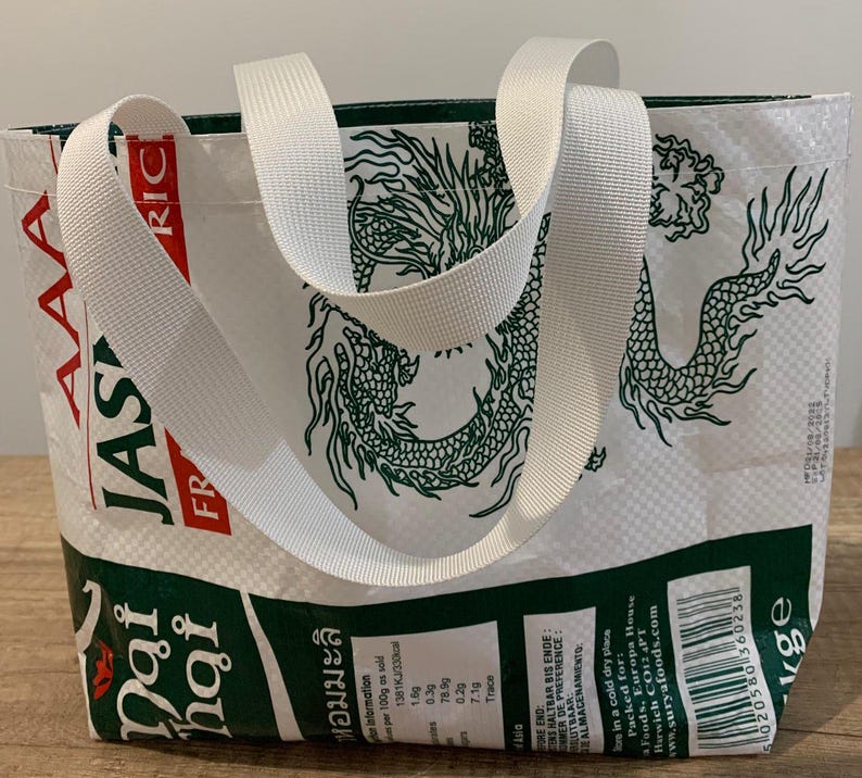 Resealable Rice Bag Recycled Rice Bag - Etsy
