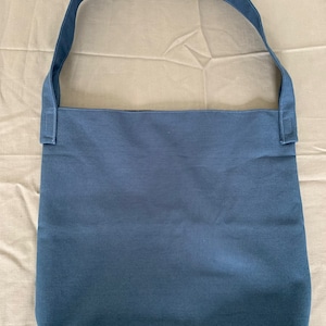 Marineblaue Tote Bag, Minitasche