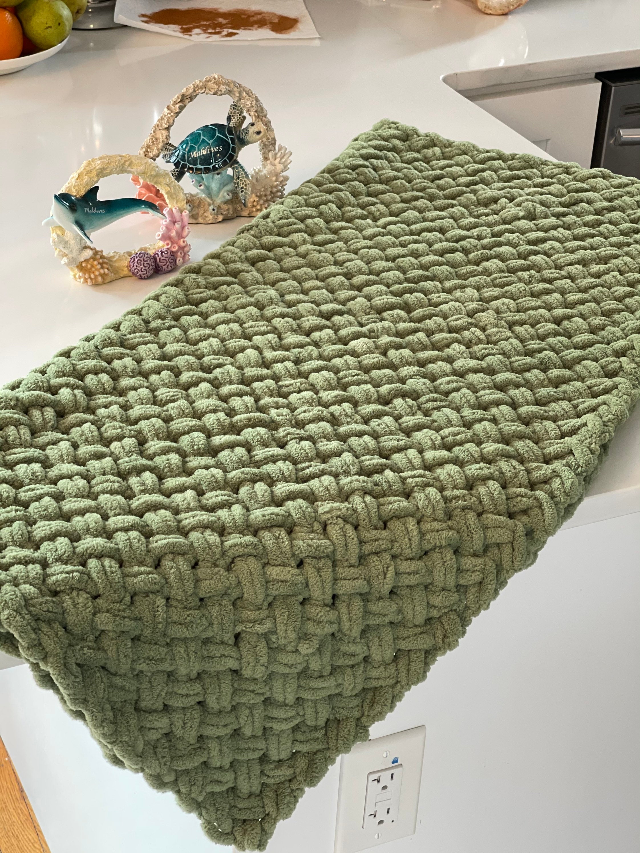 Handmade Baby blanket/ alize puffy Etsy